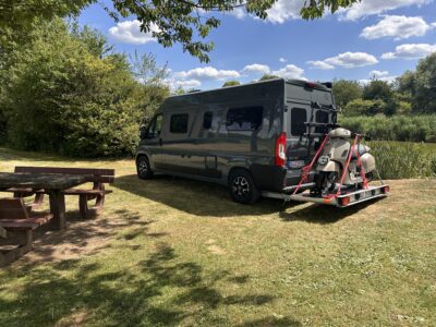 Wohnmobil Vermietung ab 84,00 Heckträger für E-bikes und Krad