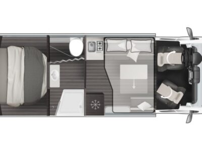 Roller-Team Zefiro 266 (Modell 2026), Hunde willkommen, Komplett ausgestattet